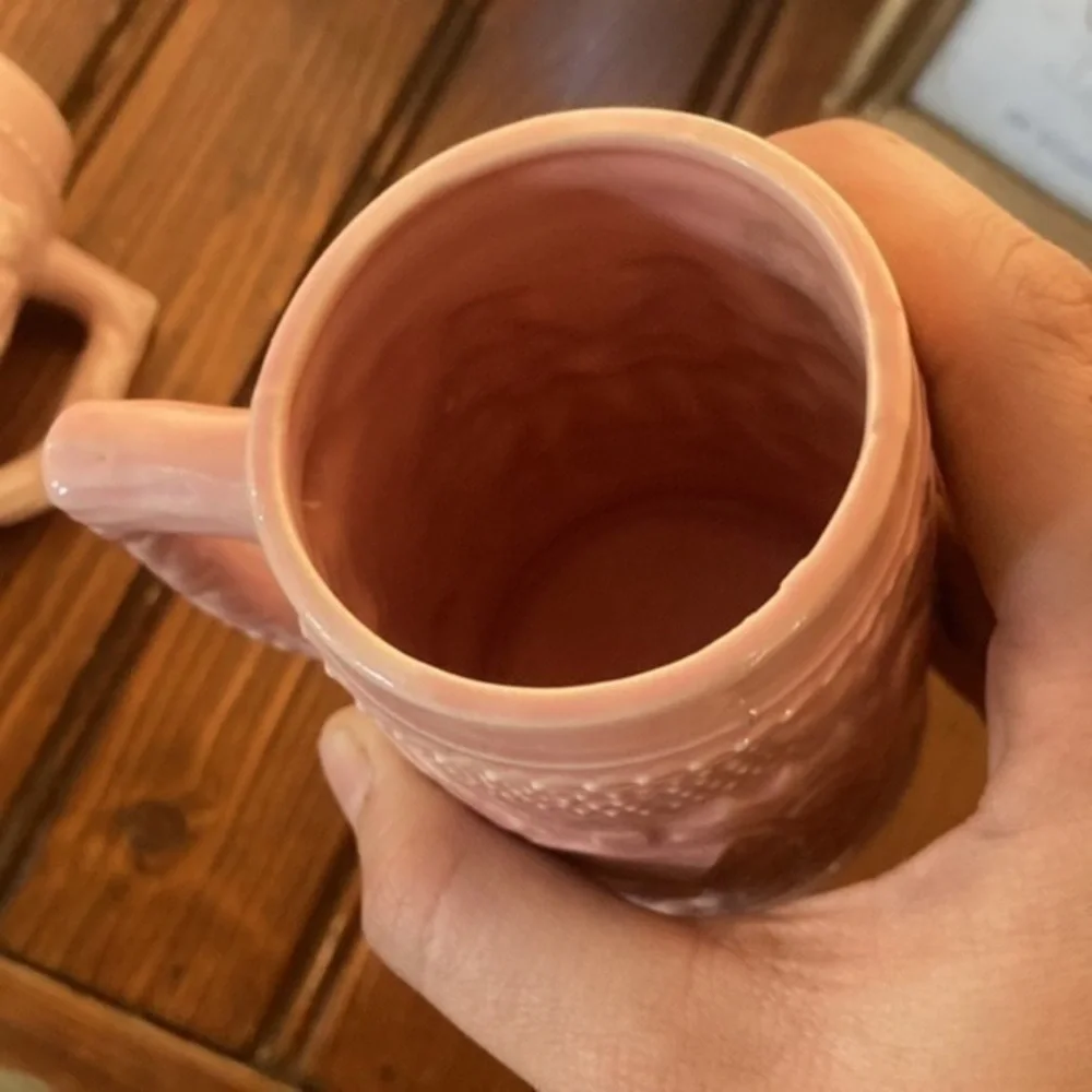 Vintage Japan Pink Mini Stein Set​